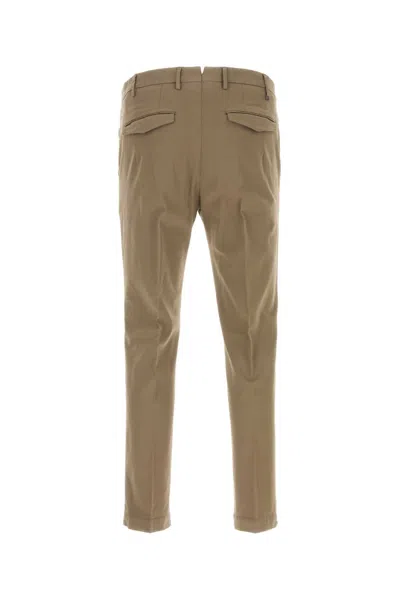 PT TORINO CAPPUCCINO STRETCH COTTON BLEND PANT