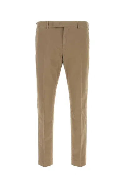 Pt Torino Twin-set Classic Trousers In Brown