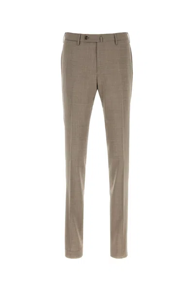 Pt Torino Stretch Virgin Wool Tailored Suit Pant In Multi