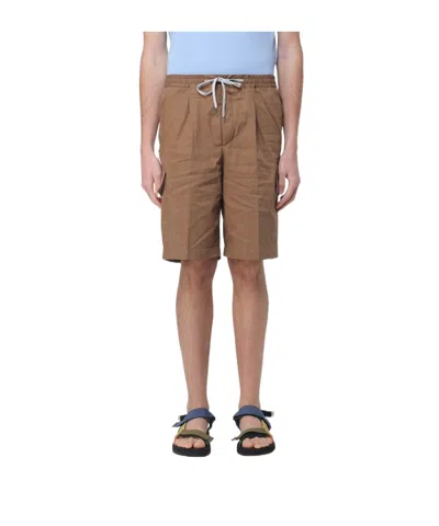 PT TORINO CARGO-POCKET DRAWSTRING SHORTS