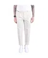 Pt Torino Carrot 2p Pleated Pants In White