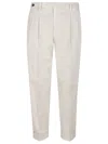 Pt Torino Pleated-front Trousers In Neutral