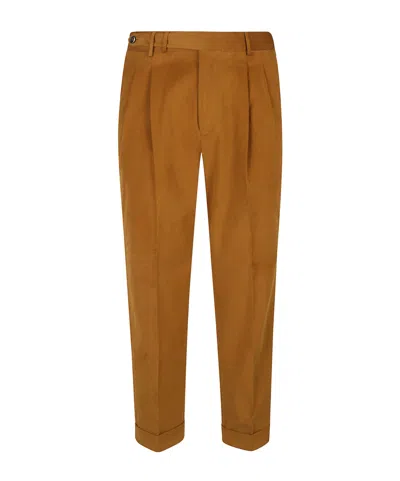 Pt Torino Carrot Pant In Brown
