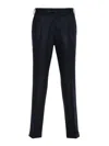 Pt Torino Mid-rise Tapered Trousers In Azul