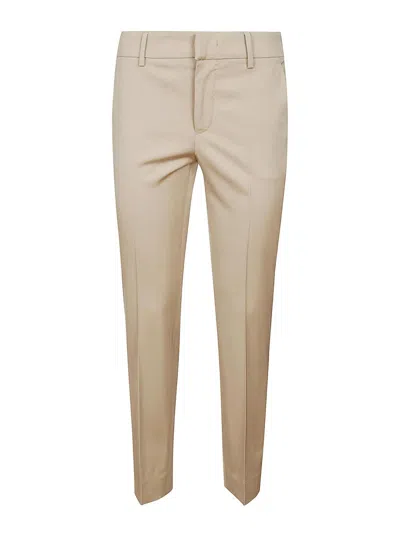 Pt Torino Casual Trousers In Beige