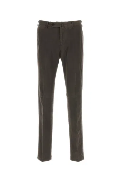 PT TORINO PANTALONE IN MISTO MODAL STRETCH ANTRACITE  UOMO