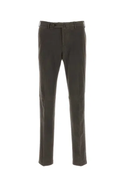 PT TORINO CHARCOAL STRETCH MODAL BLEND PANT