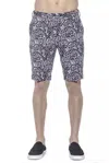 Pt Torino Blue Cotton Short In Blue