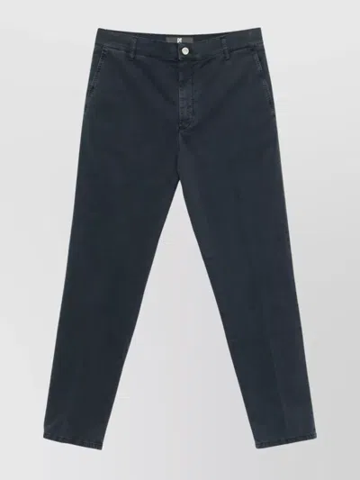 Pt Torino Chino Cotton Pants With Pockets And Loops