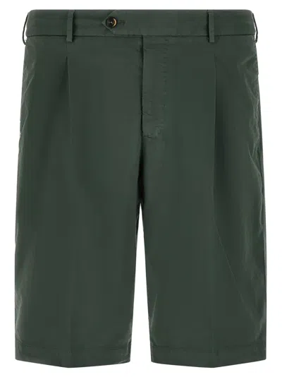 Pt Torino Chino Shorts In Green