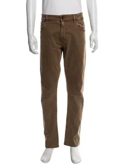 Pre-owned Pt Torino Chinos In Brown
