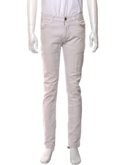 Pre-owned Pt Torino Chinos In Neutral