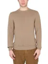 Pt Torino Neck Crew Cross Long Ribbed Cuffs