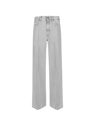 Pt Torino Cindy Five-pocket Jeans In Gray