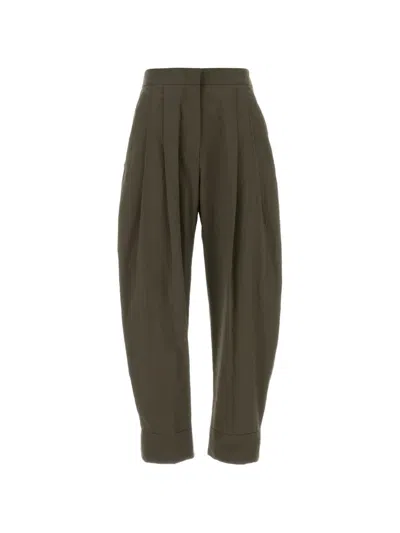 Pt Torino Khaki Cotton Cloe Pant In Brown