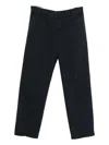 Pt Torino Coal Trousers In Blue