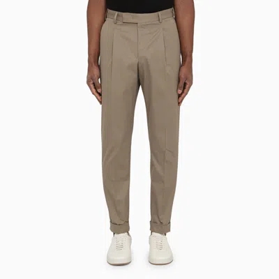 Pt Torino Colonial Cotton Rebel Trousers In Beige