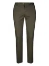 Pt Torino Concealed-fastening Trousers In Green
