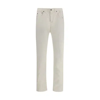 Pt Torino Corduroy Design Pants In Gray