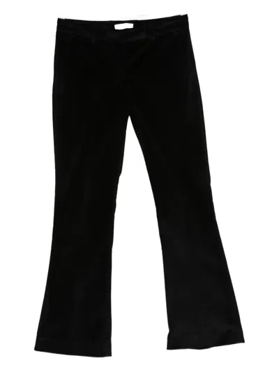 Pt Torino Corduroy Trousers In Black