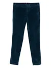 Pt Torino Corduroy Trousers In Blue