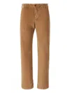 Pt Torino Corduroy Trousers In Brown