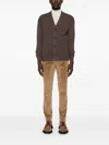 Pt Torino Corduroy Trousers In Brown