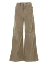 Pt Torino Cindy Soft Stretch Corduroy In Brown