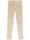 Pt Torino Corduroy Trousers In Neutrals