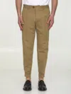PT TORINO COTTON AND LINEN TROUSERS