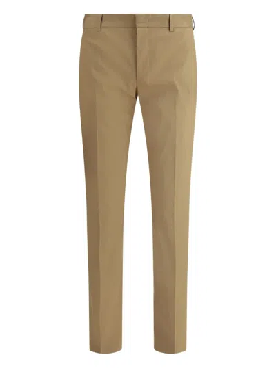 Pt Torino Cotton-blend Chino Trousers