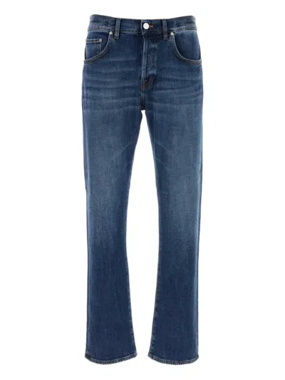 PT TORINO COTTON-BLEND DENIM JEANS