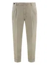 Pt Torino Cotton Blend Trousers