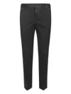 Pt Torino Master Flat Front Pants In Black