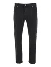 Pt Torino Cotton Jeans In Black