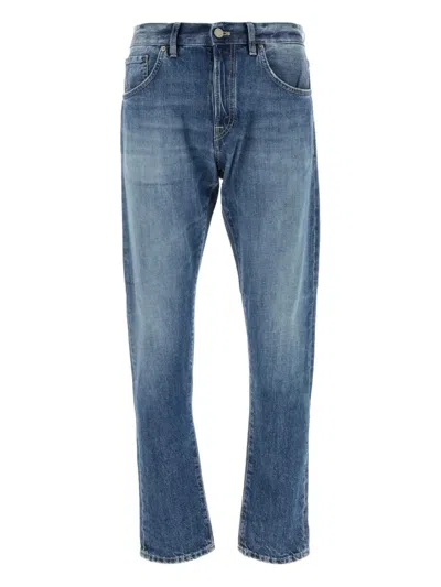 Pt Torino Medium Blue Wash Denim Pants