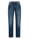 Pt Torino Cotton Jeans In Blue