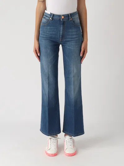 Pt Torino Cotton Jeans In Denim Blu