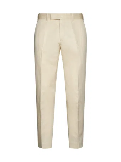 PT TORINO COTTON-LINEN TROUSERS