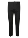 Pt Torino Cotton Pants In Black