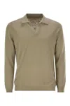 Pt Torino Cotton Polo Shirt In Beige