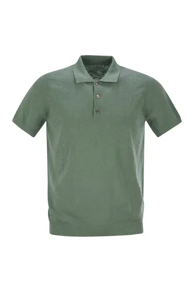 PT TORINO PT TORINO COTTON POLO SHIRT WITH SHORT SLEEVES