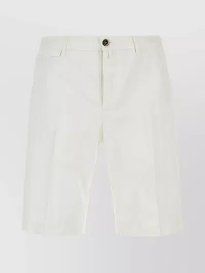 PT TORINO COTTON STRETCH BERMUDA SHORTS
