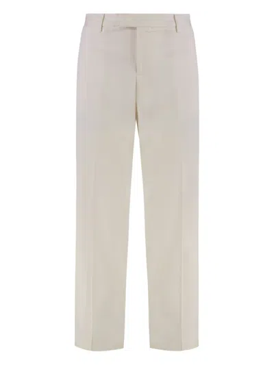 Pt Torino Cotton Tailored Trousers