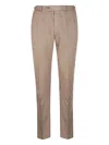 Pt Torino Cotton Trousers In Animal Print
