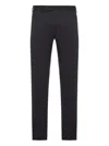 Pt Torino Tailored Cotton Trousers In Black
