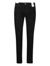 Pt Torino Cotton Trousers In Black
