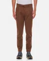 Pt Torino Cotton Trousers In Brown