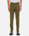 Pt Torino Belt-loops Trousers In Green