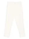 Pt Torino Cotton Trousers In White